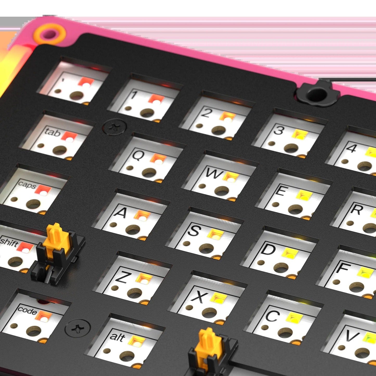 GMMK 3 Bottom Case Limited Edition Metal Flamingo Pink 65