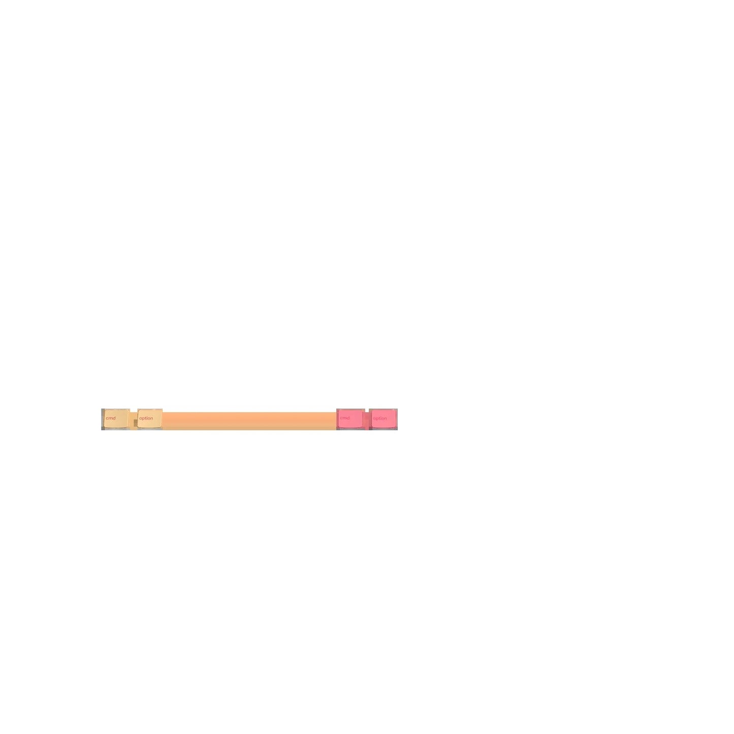 Keycaps Grapefruit US