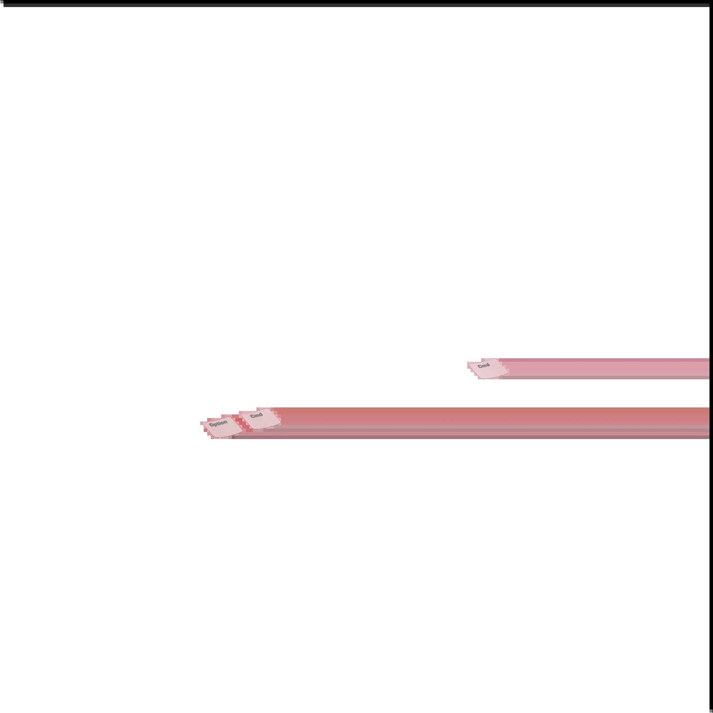 Keycaps Basics Potion Pink US