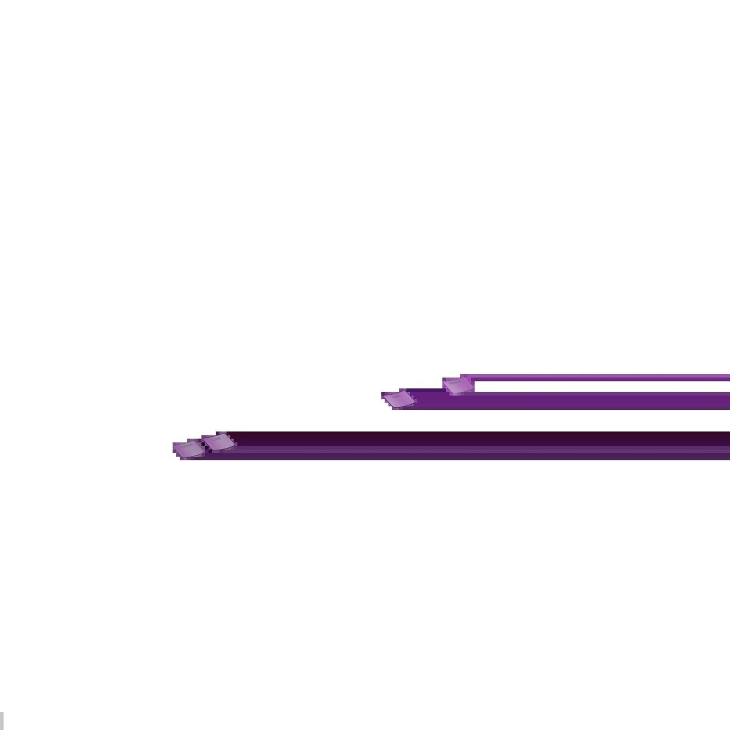 Keycaps Basics Epic Purple US