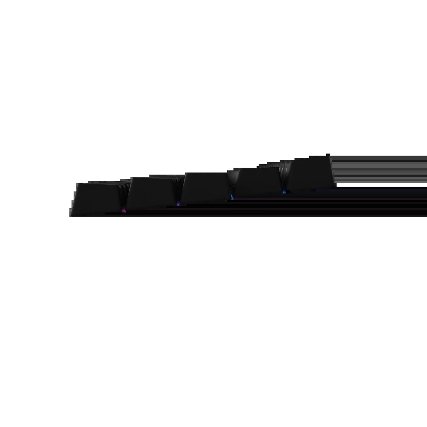 Keycaps Backlit Black US