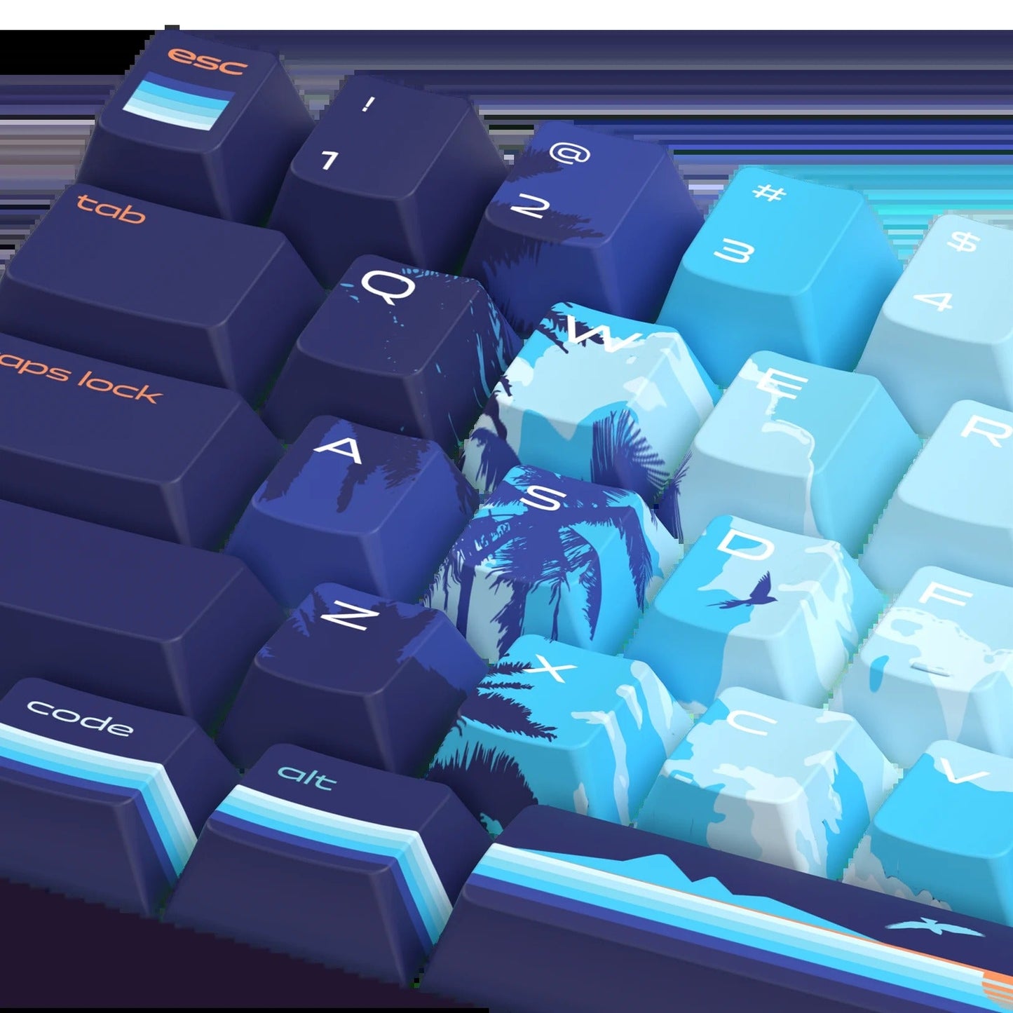 Keycaps Limited Edition Synth Sunrise US
