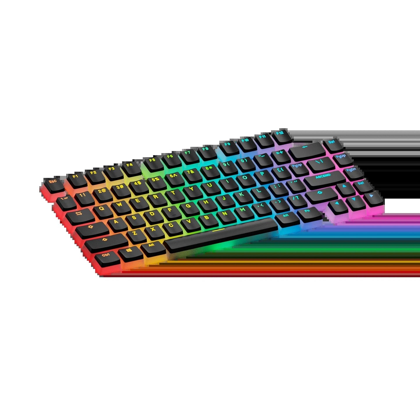 Keycaps Aura V3 Black US