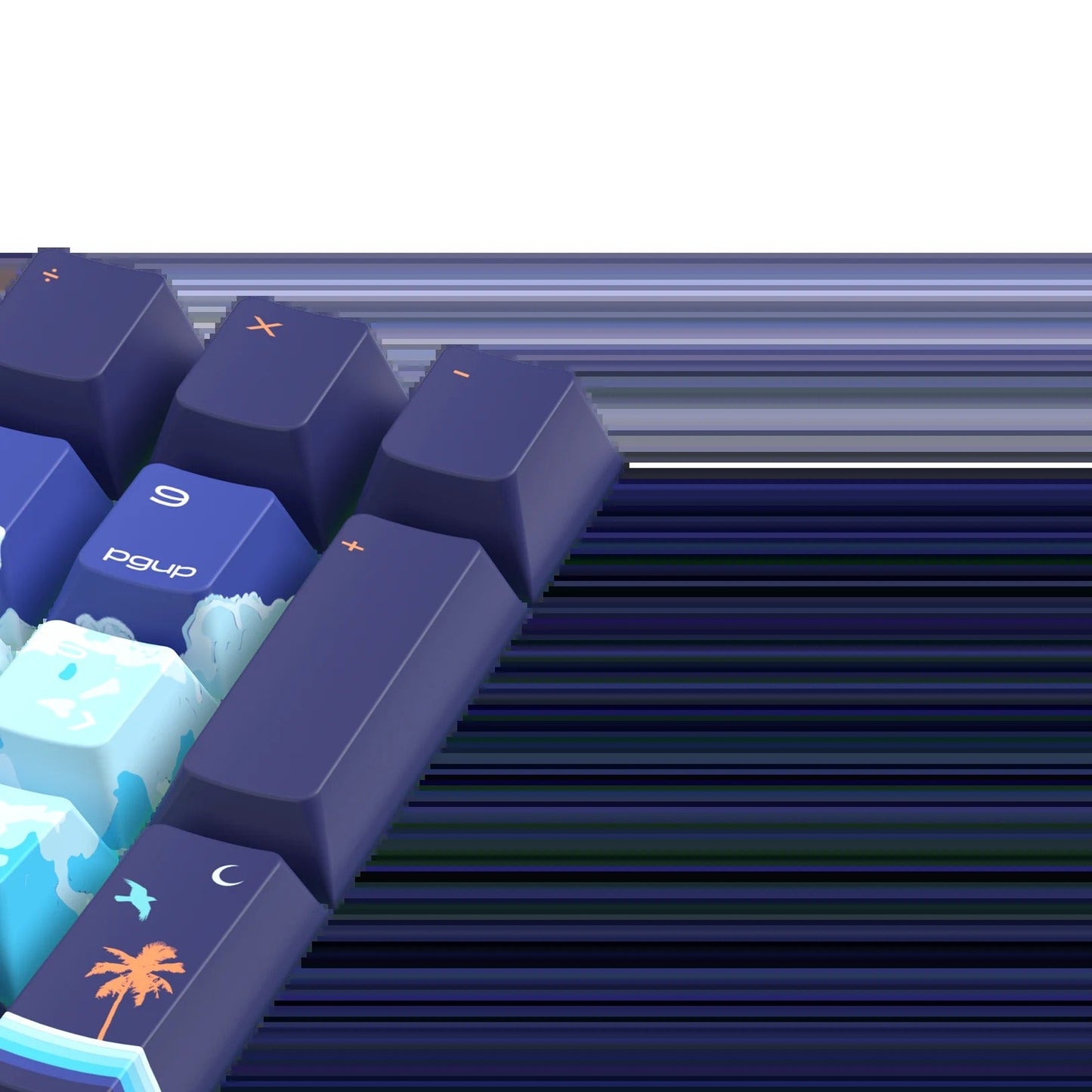 Keycaps Limited Edition Synth Sunrise US
