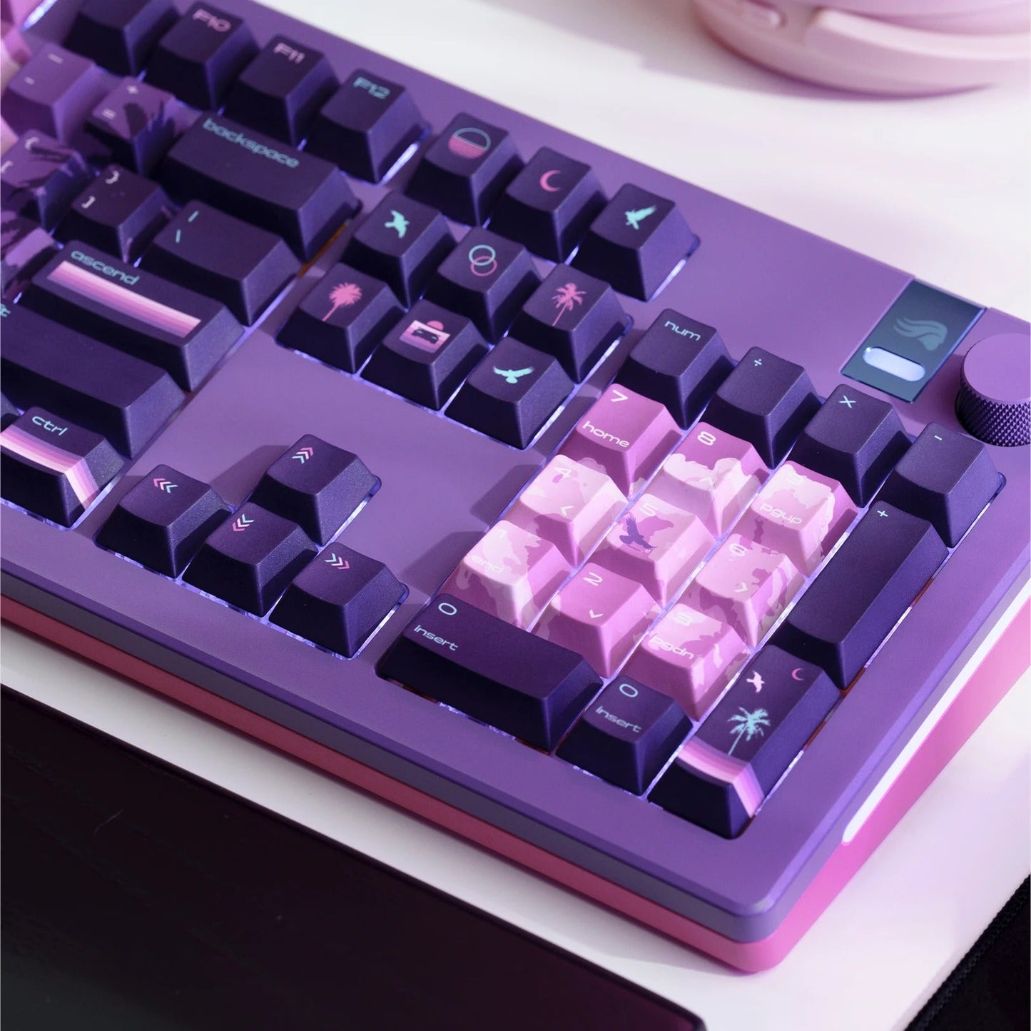 GPBT Synth Sunset Keycaps