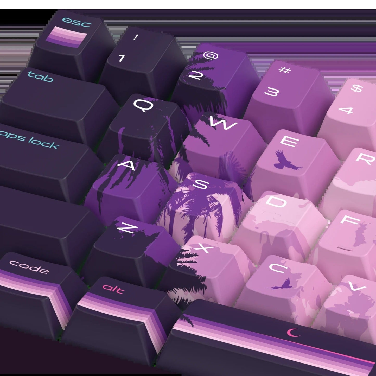 Keycaps Limited Edition Synth Sunset US