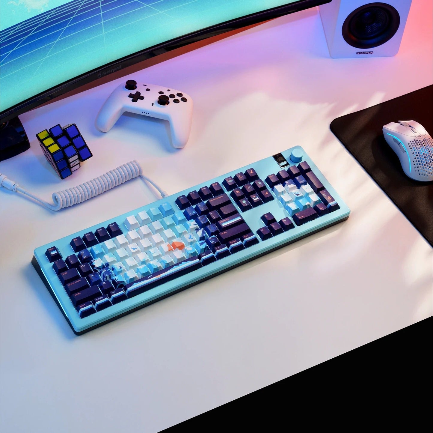 GPBT Synth Sunrise Keycaps