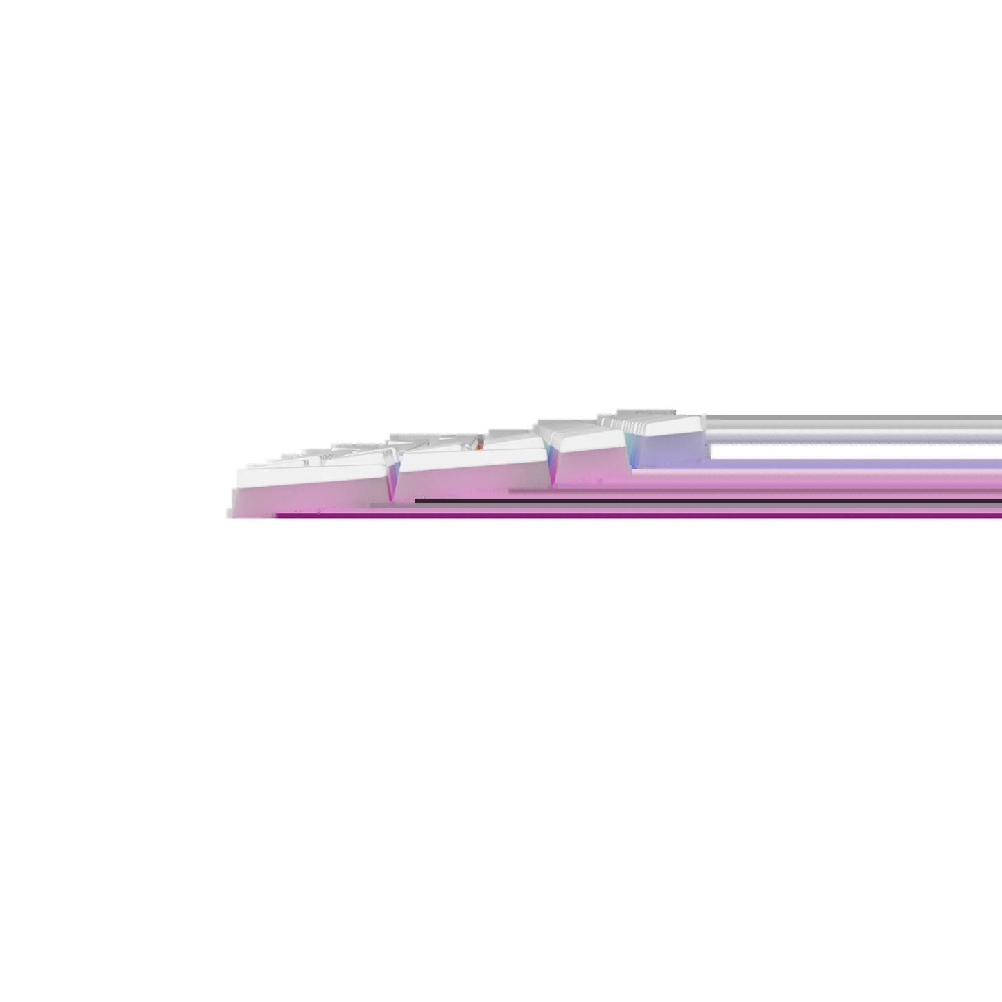 Keycaps Aura V3 White US