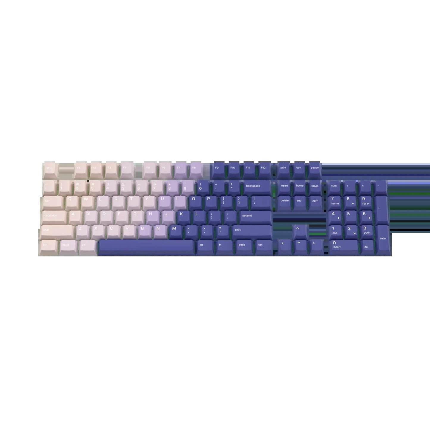 Keycaps Purple Haze US