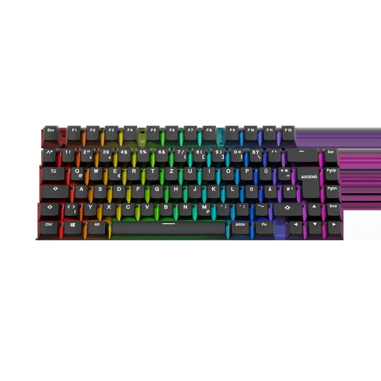 Keycaps Basics Classic Black DE
