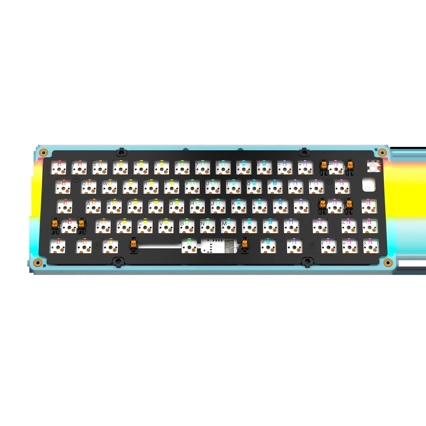 GMMK 3 Bottom Case Limited Edition Metal Laguna Blue 65
