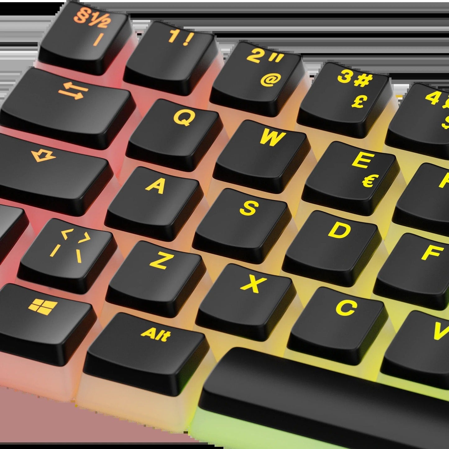 Keycaps Aura V3 Black ND