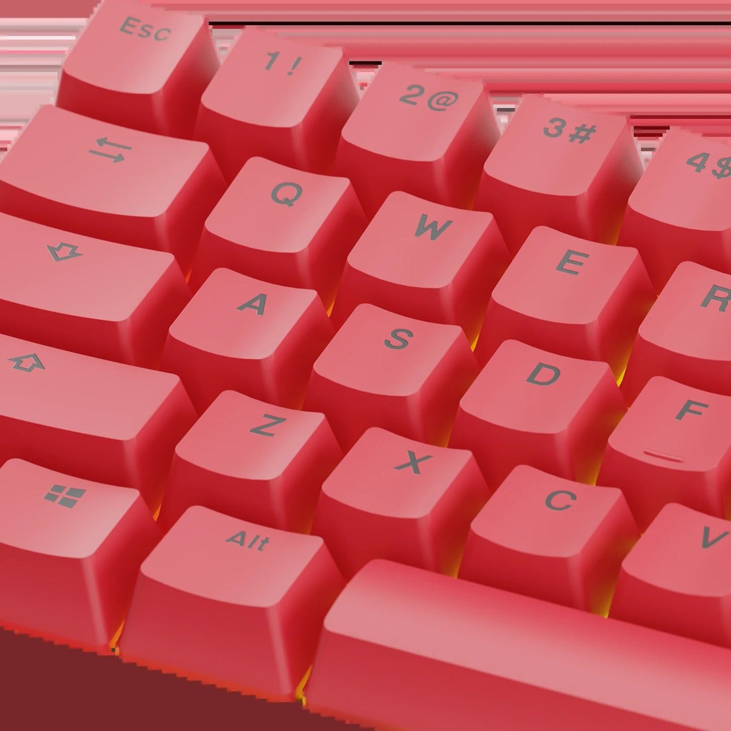 Keycaps Basics Revive Red US