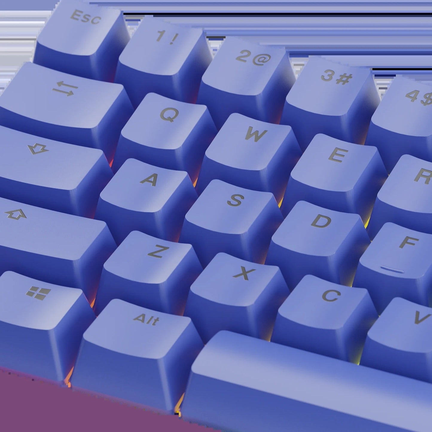 Keycaps Basics Mana Blue US