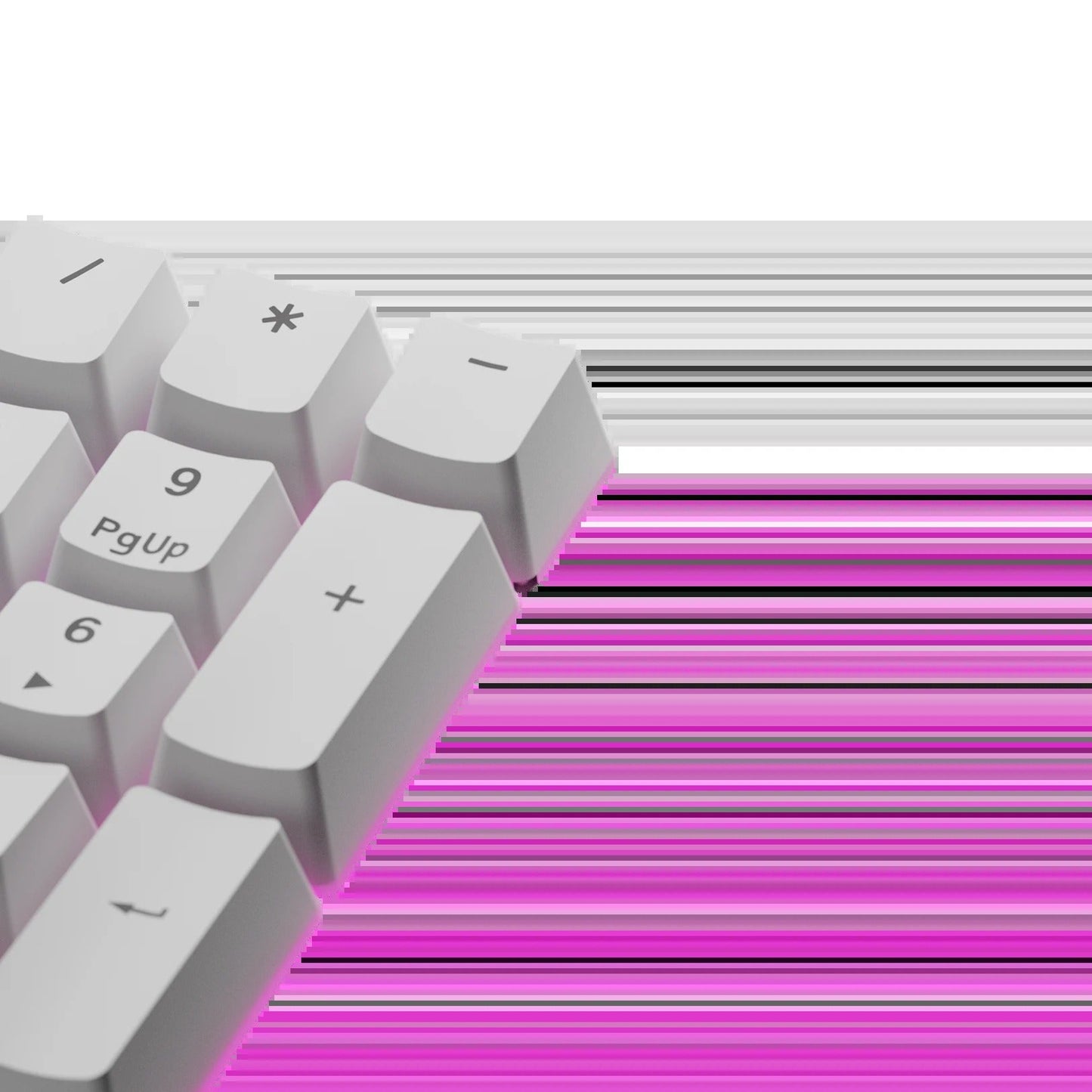 Keycaps Basics Classic White US