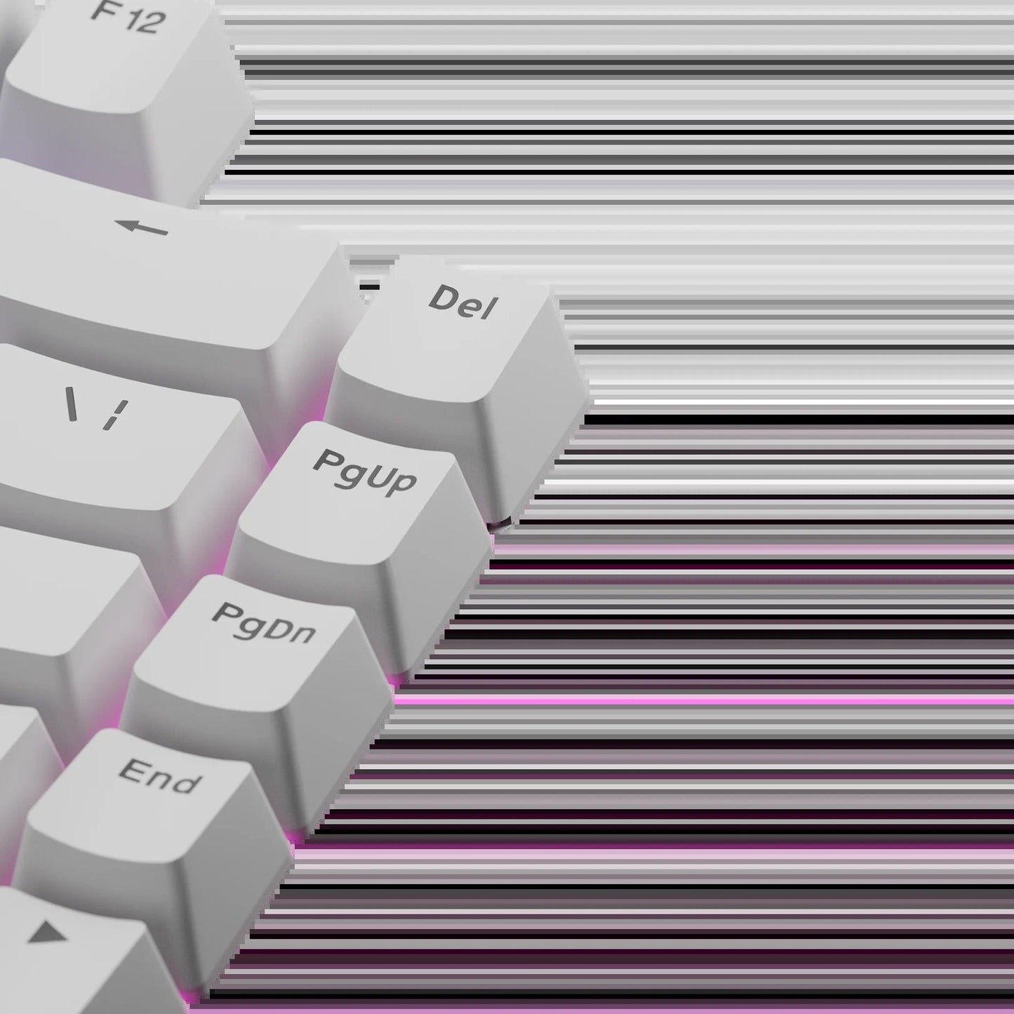Keycaps Basics Classic White US