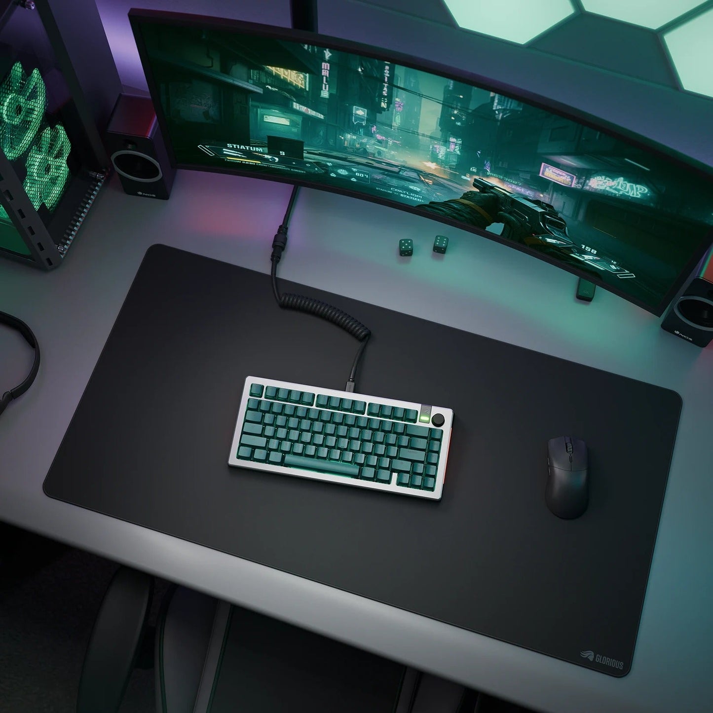 GPBT Totem Green Basics Keycaps