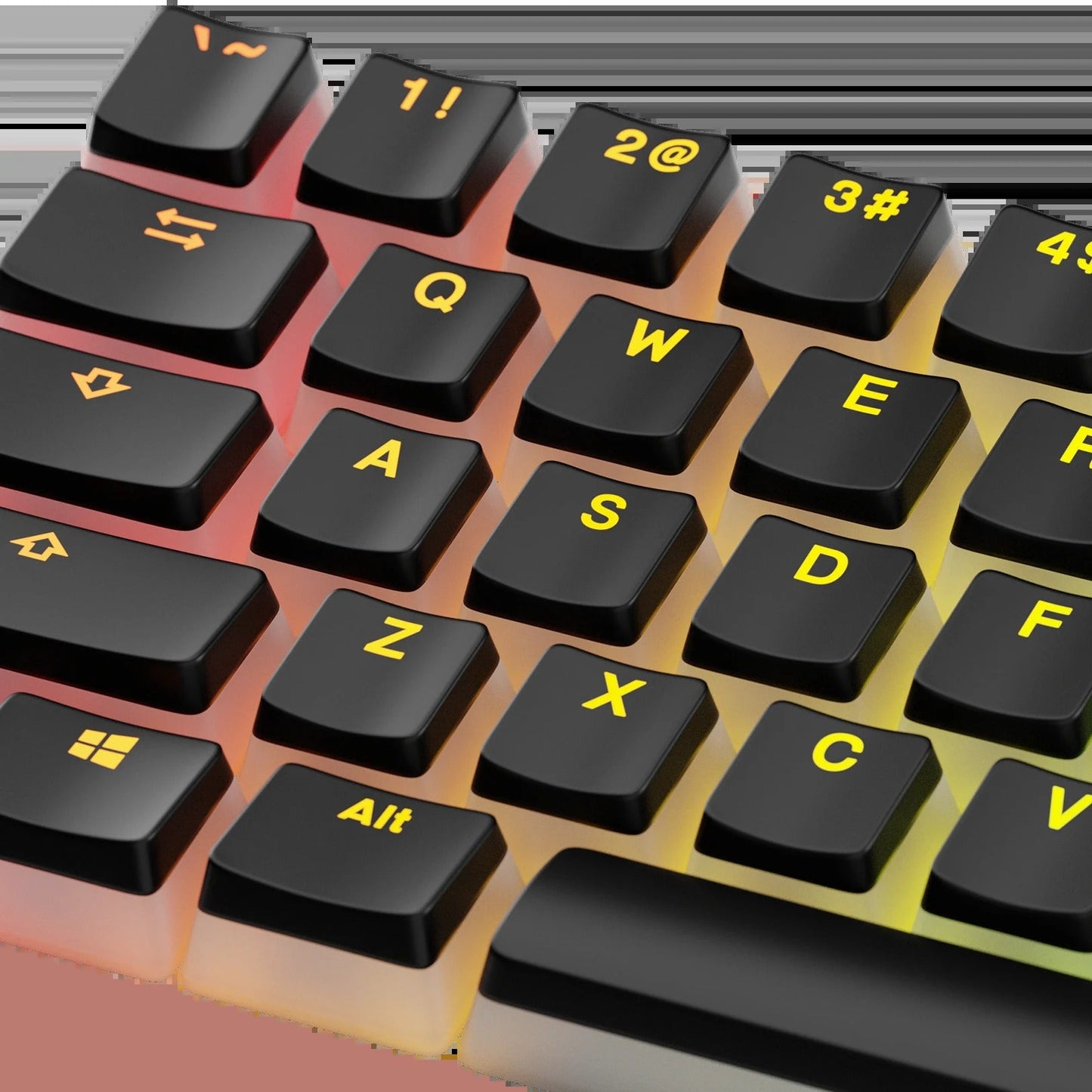 Keycaps Aura V3 Black US
