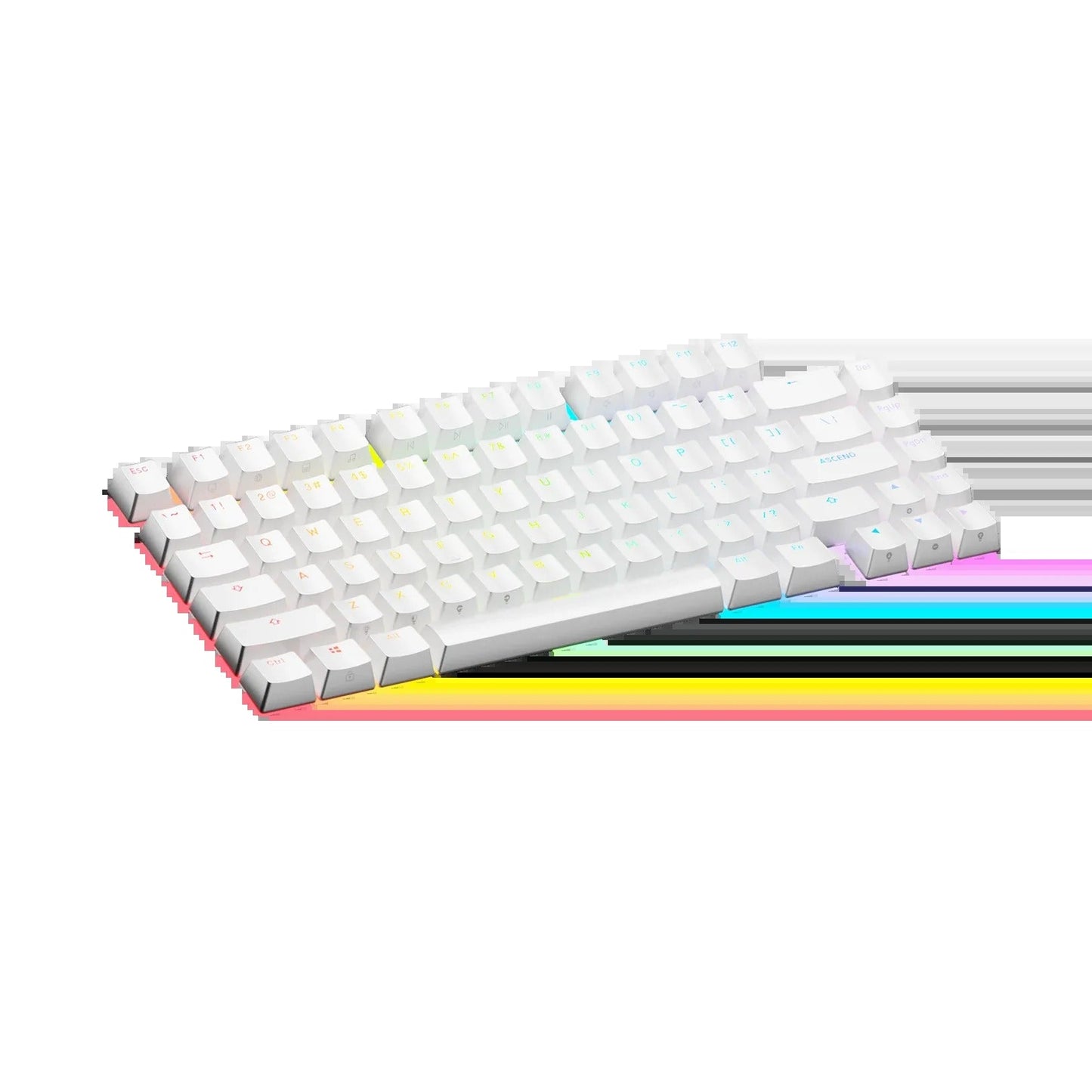 Keycaps Backlit White US