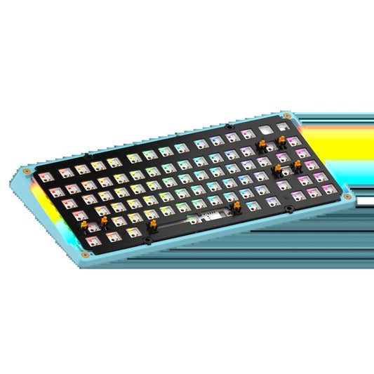 GMMK 3 Bottom Case Limited Edition Metal Laguna Blue 75