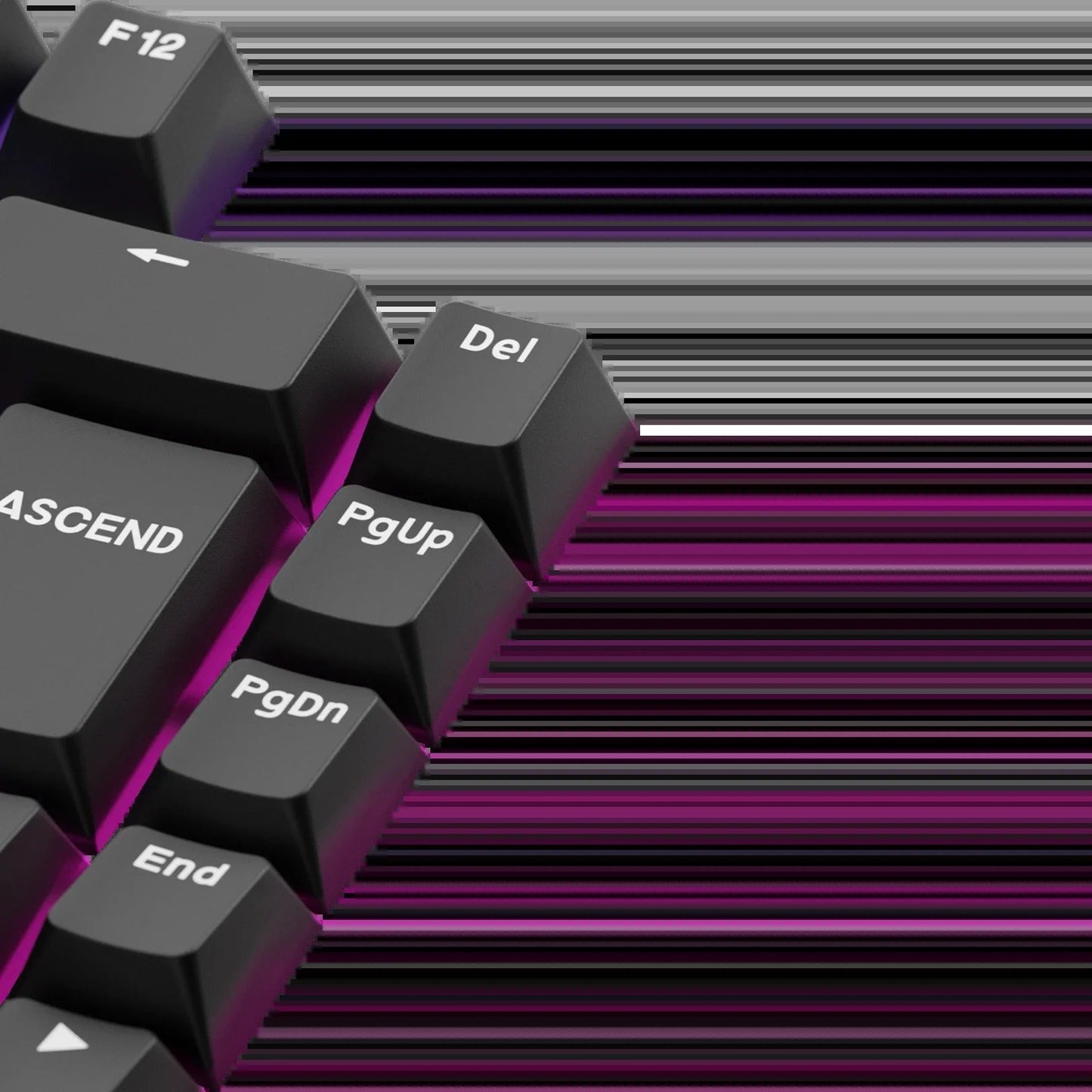Keycaps Basics Classic Black DE
