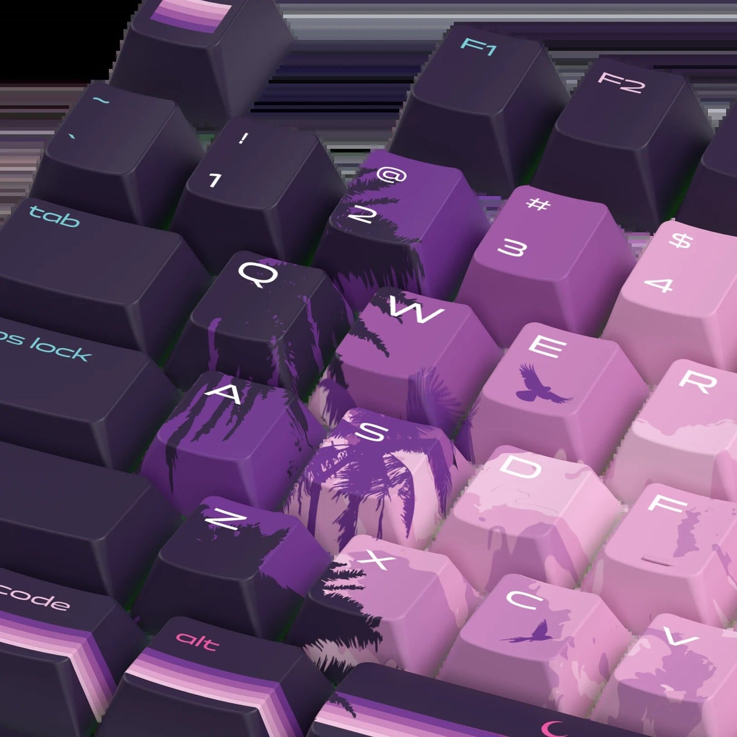 Keycaps Limited Edition Synth Sunset US