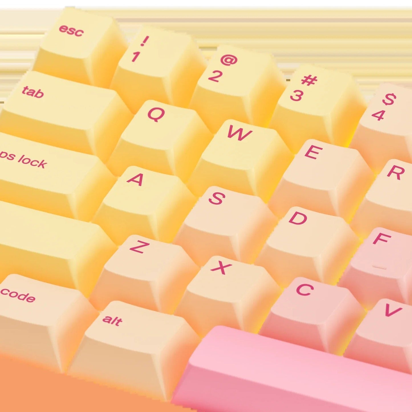 Keycaps Grapefruit US