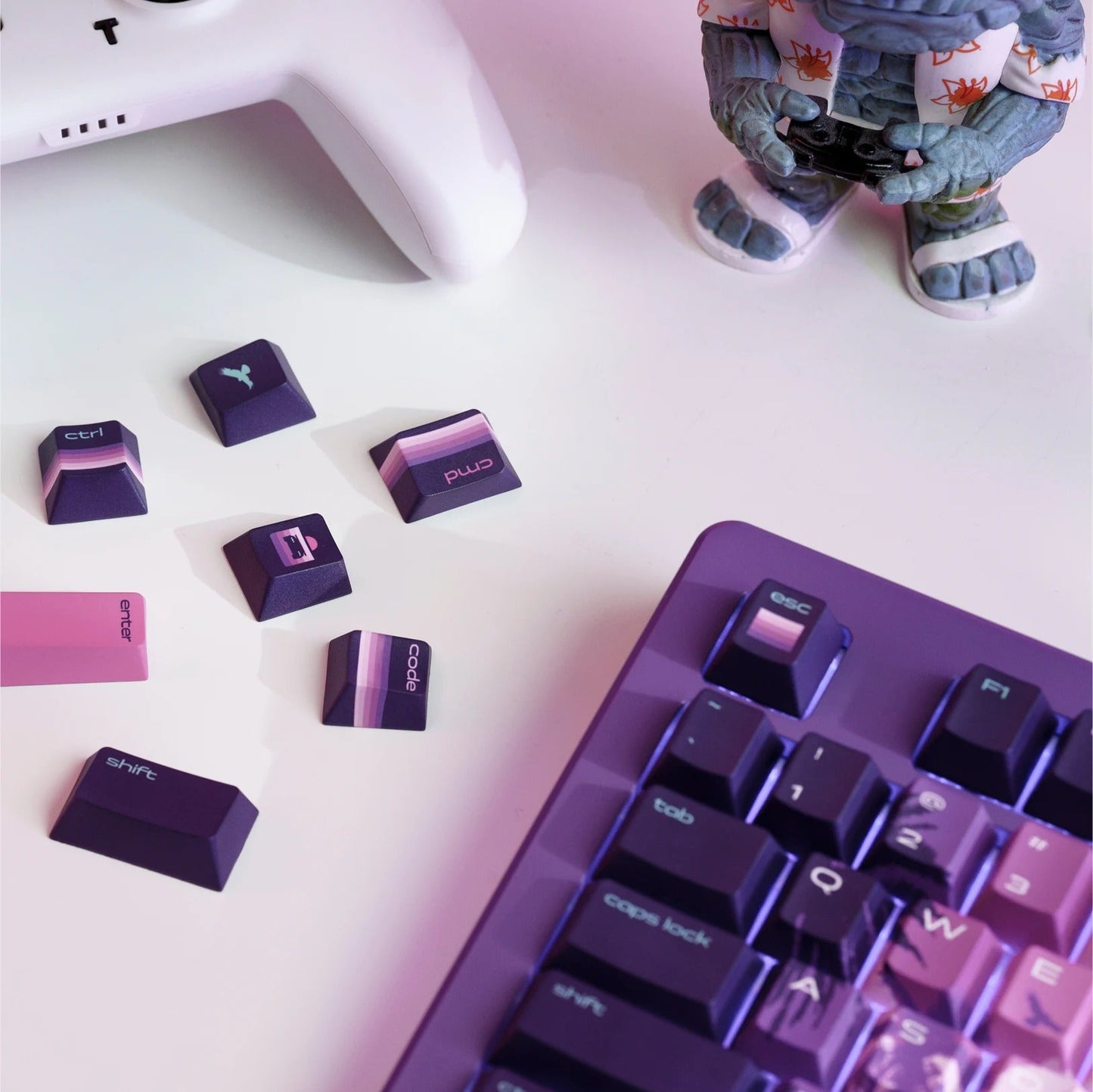 GPBT Synth Sunset Keycaps