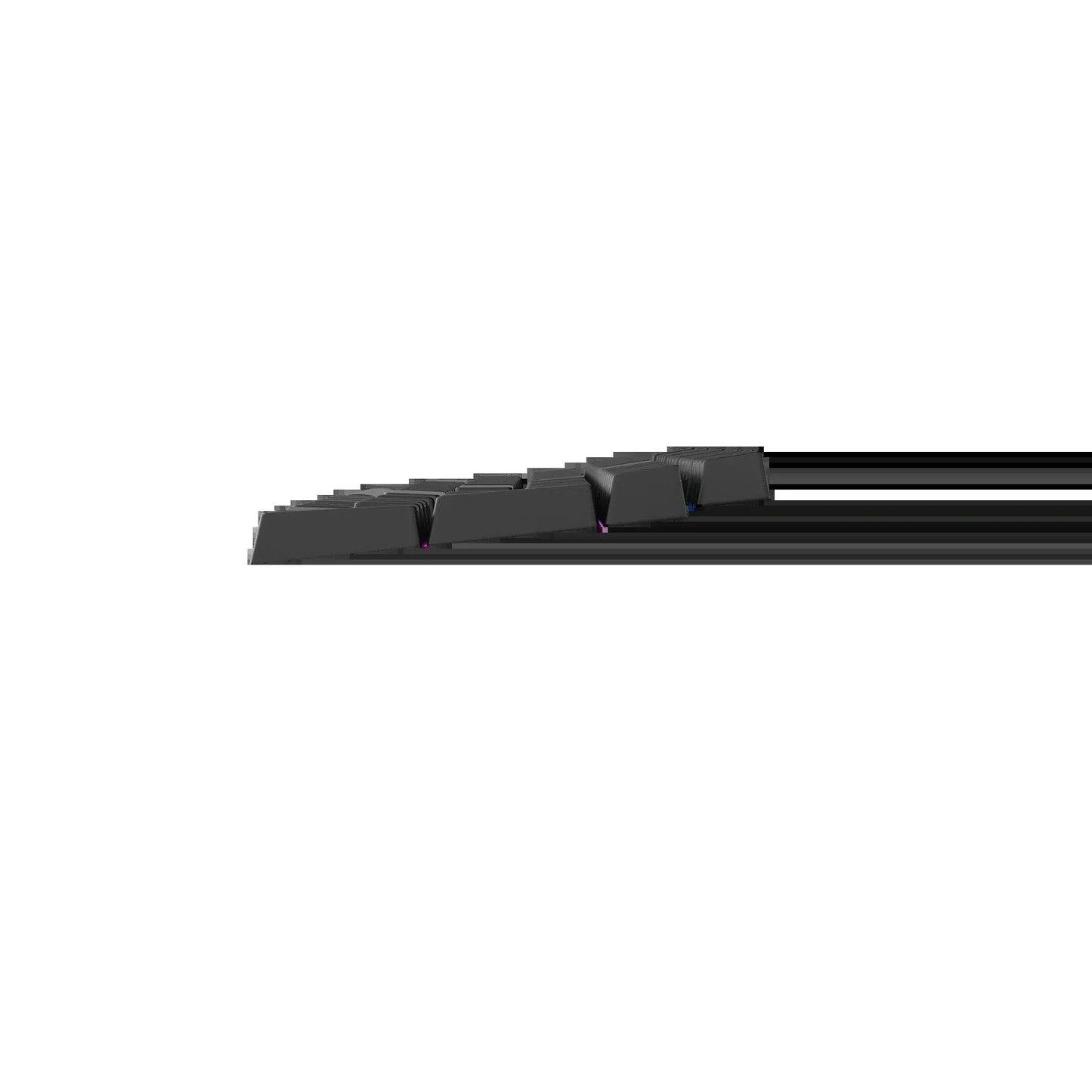 Keycaps Backlit Black US