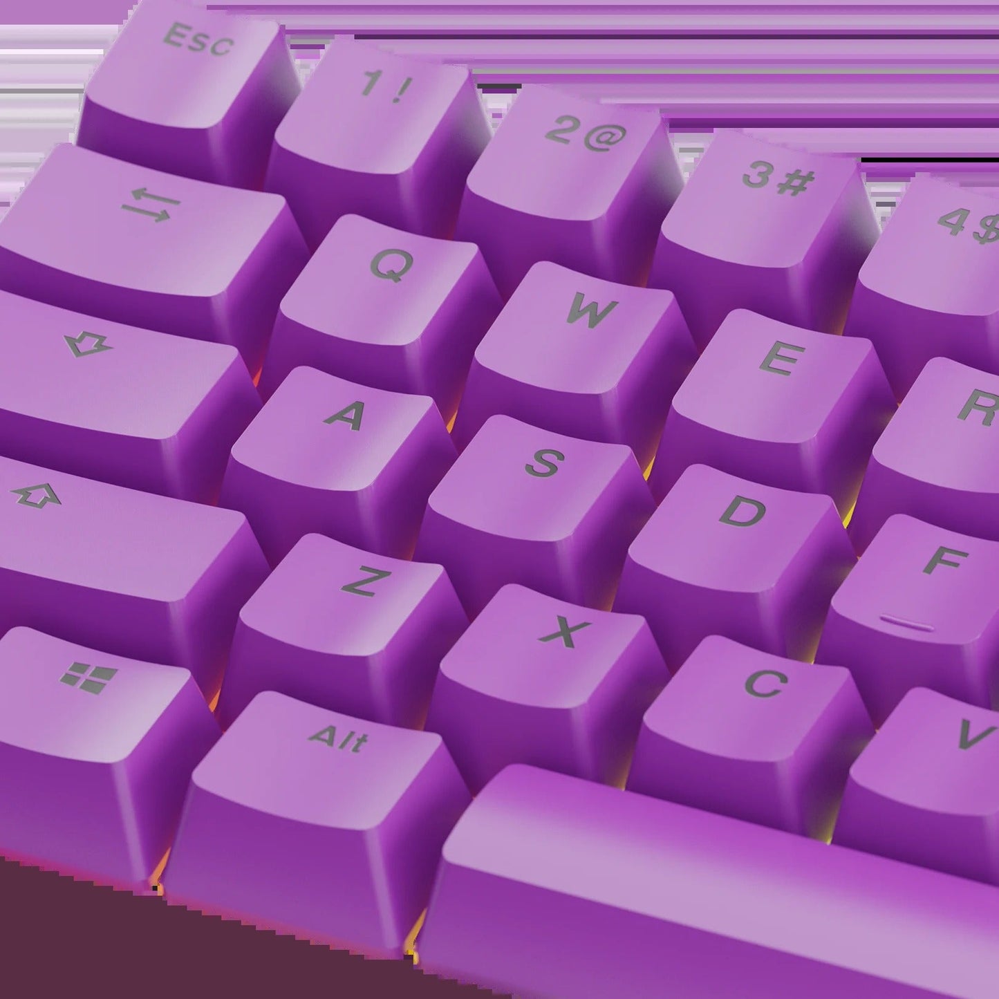 Keycaps Basics Epic Purple US