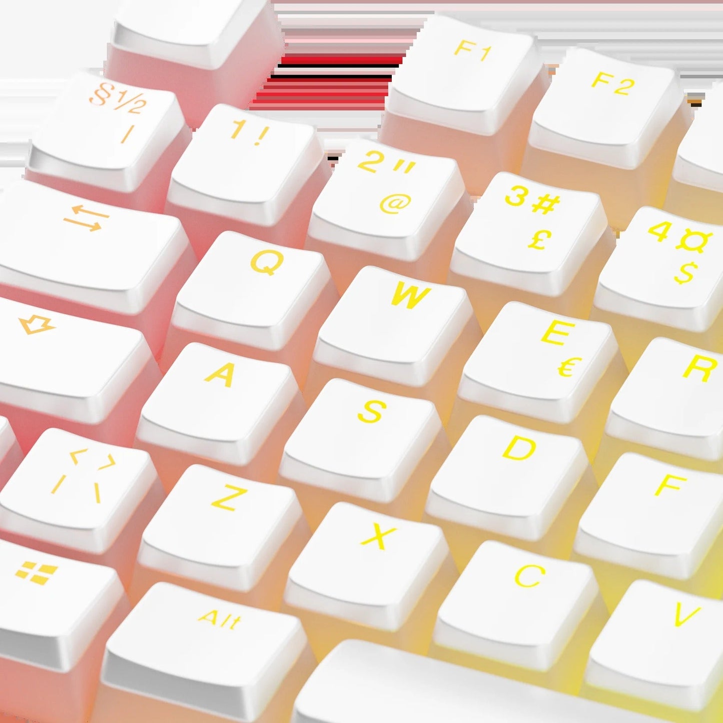 Keycaps Aura V3 White ND