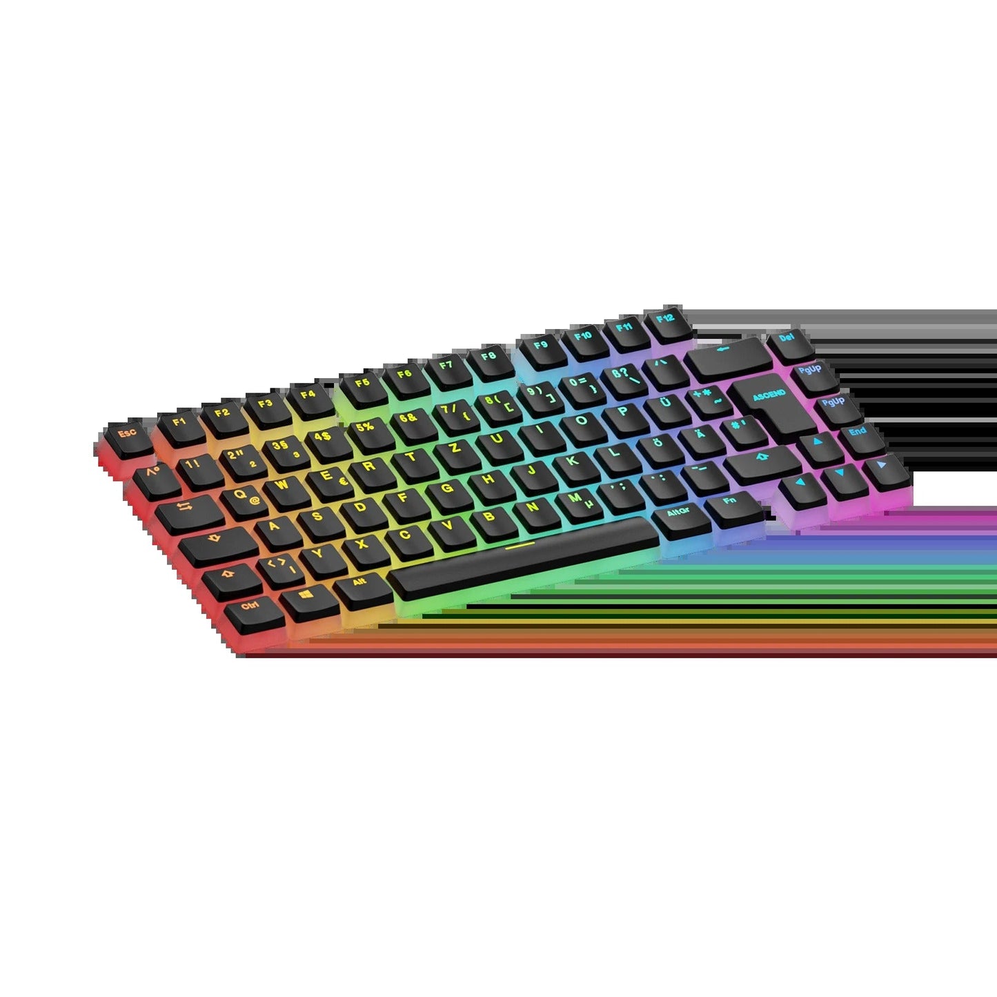 Keycaps Aura V3 Black DE