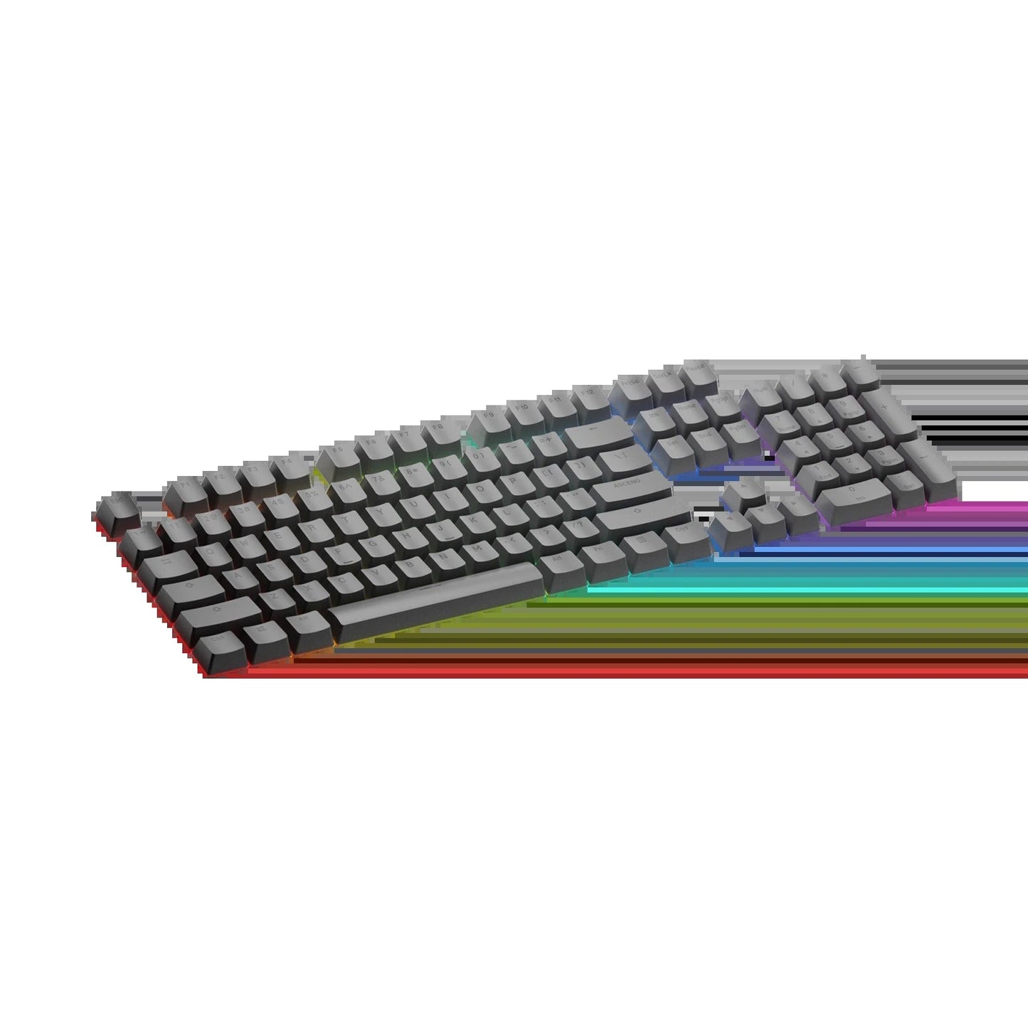 Keycaps Basics Armor Grey US