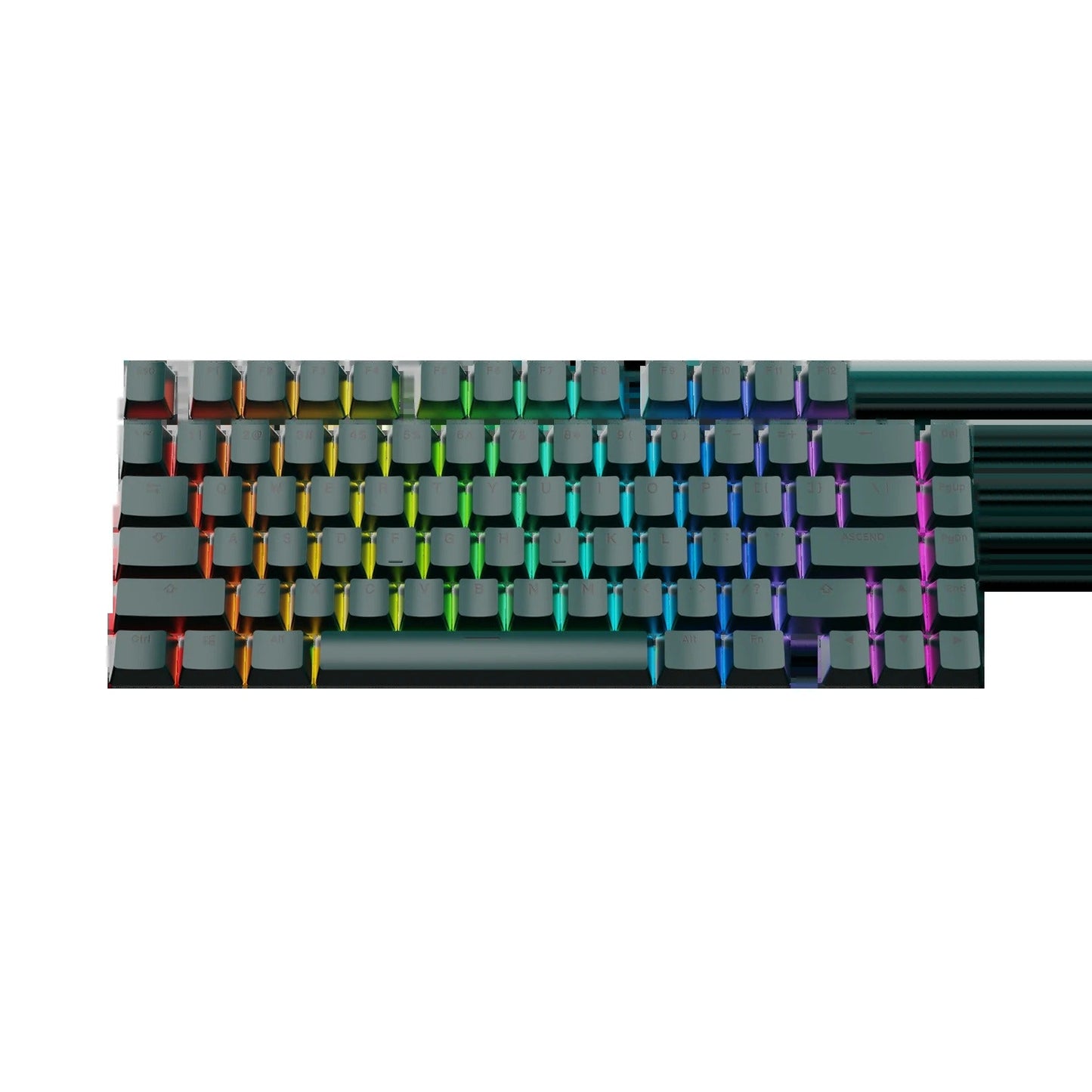 Keycaps Basics Totem Green US