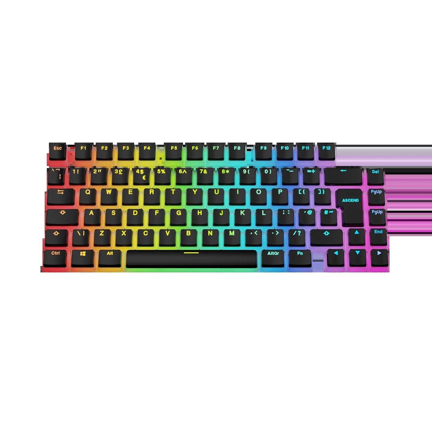 Keycaps Aura V3 Black UK