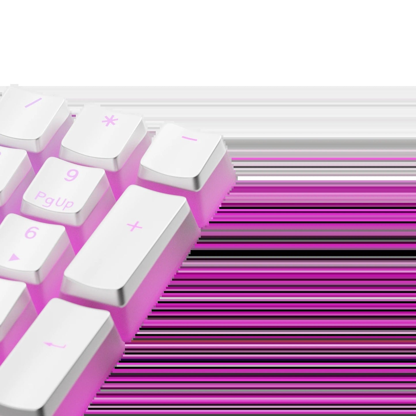 Keycaps Aura V3 White ND