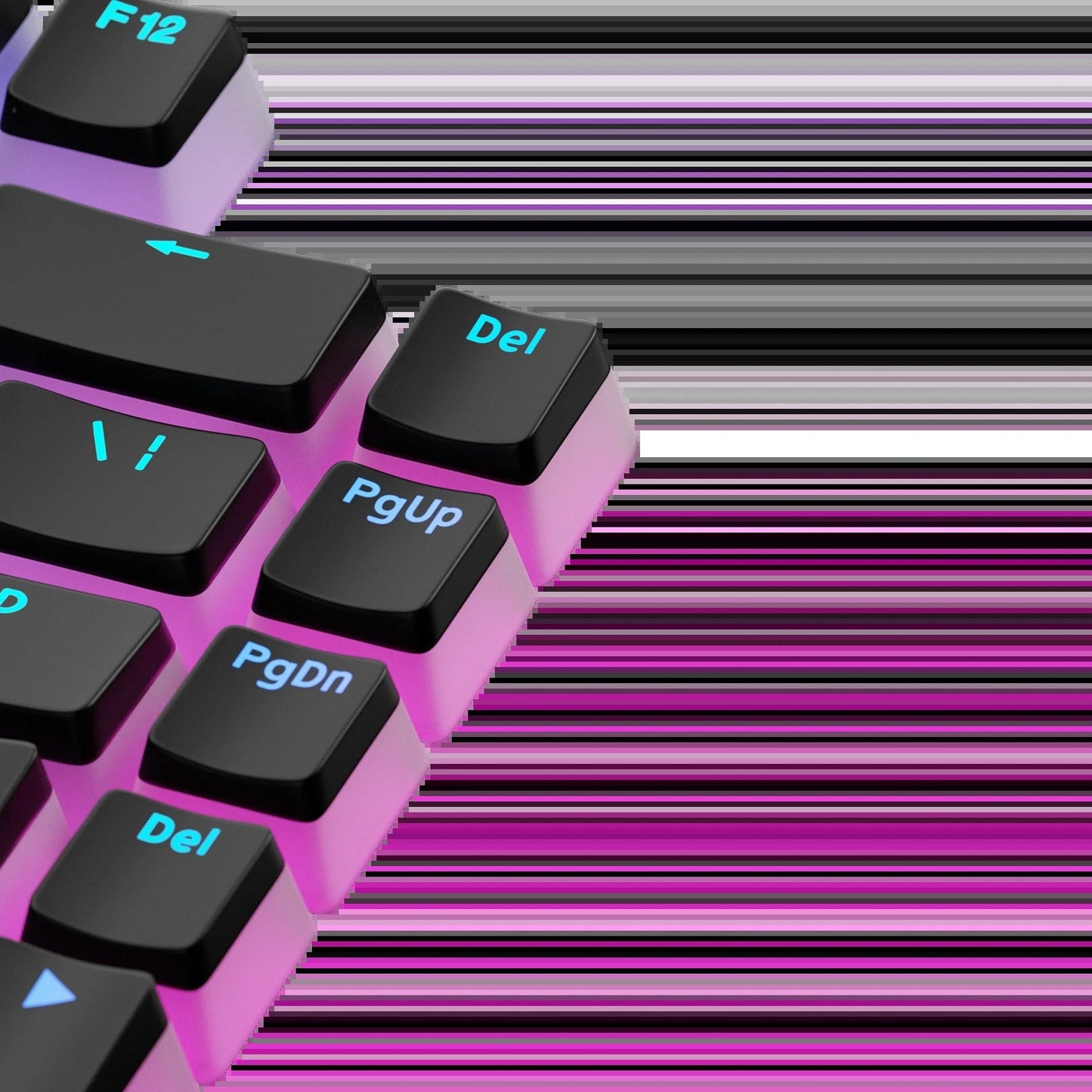 Keycaps Aura V3 Black US