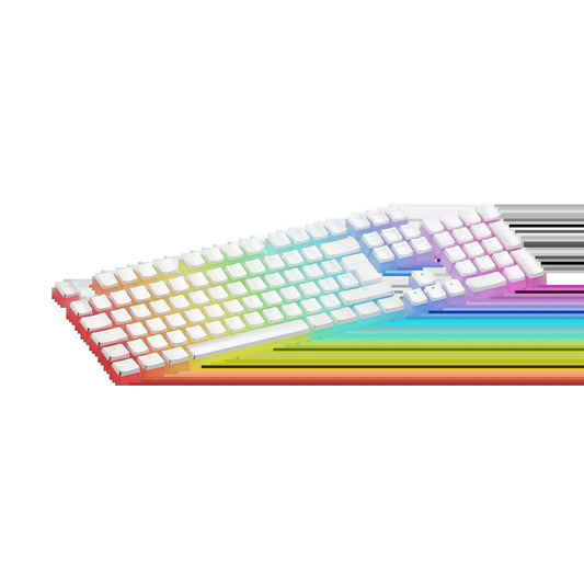 Keycaps Aura V3 White DE