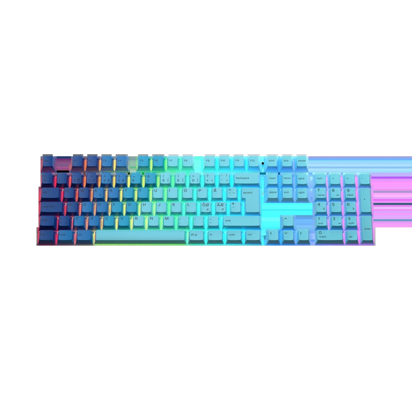 Keycaps Ocean Nordic