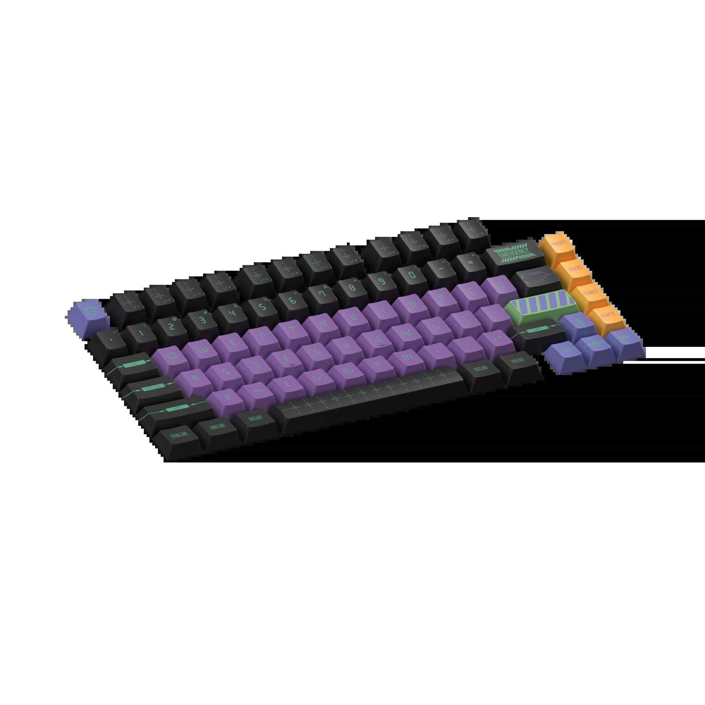 Keycaps Zero One US