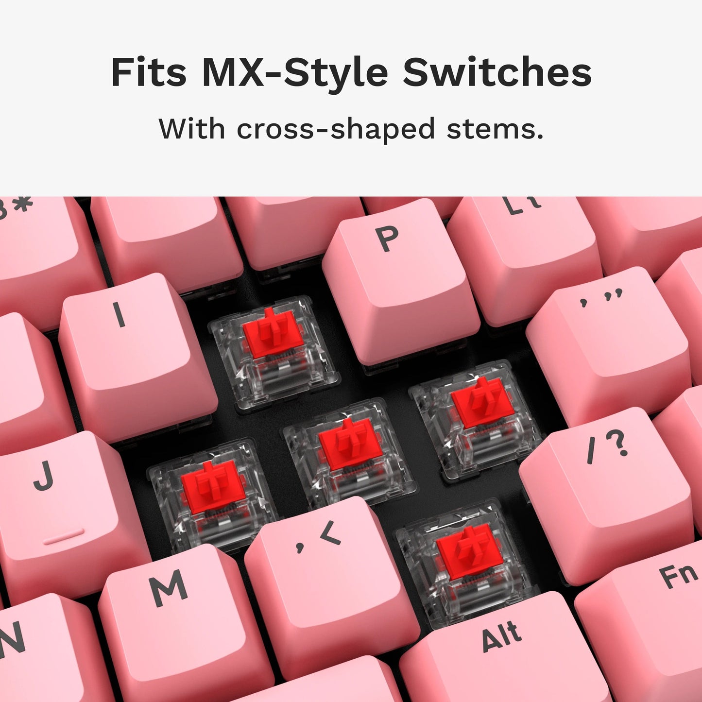 GPBT Potion Pink Basics Keycaps