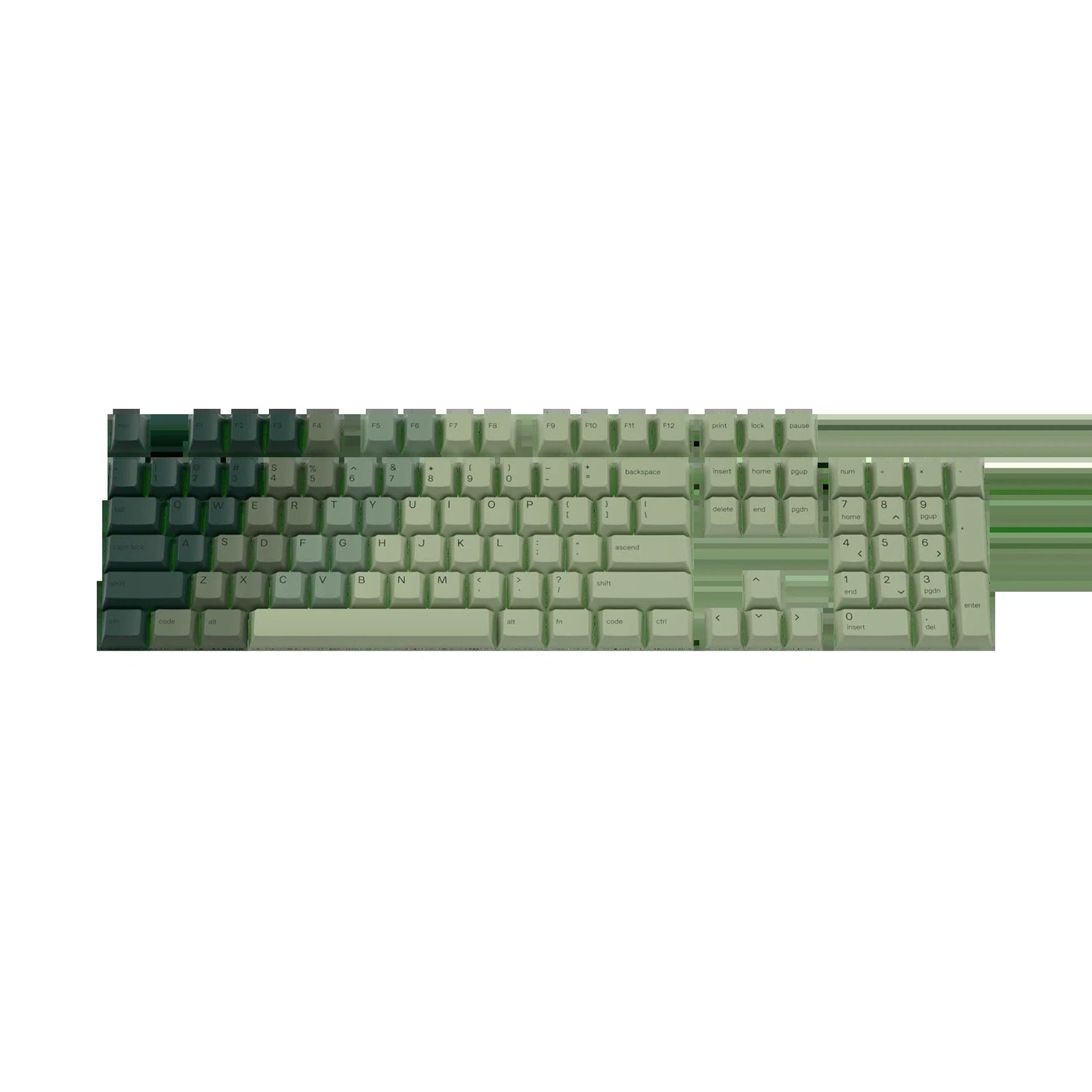 Keycaps Alpine Forest US