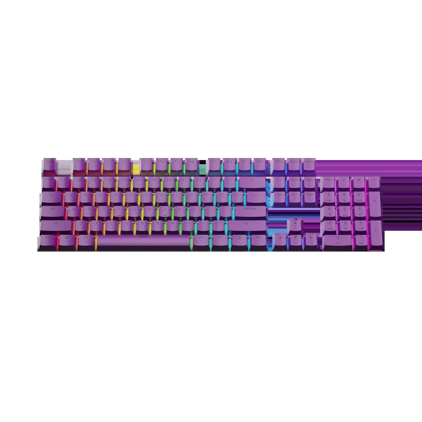 Keycaps Basics Epic Purple US