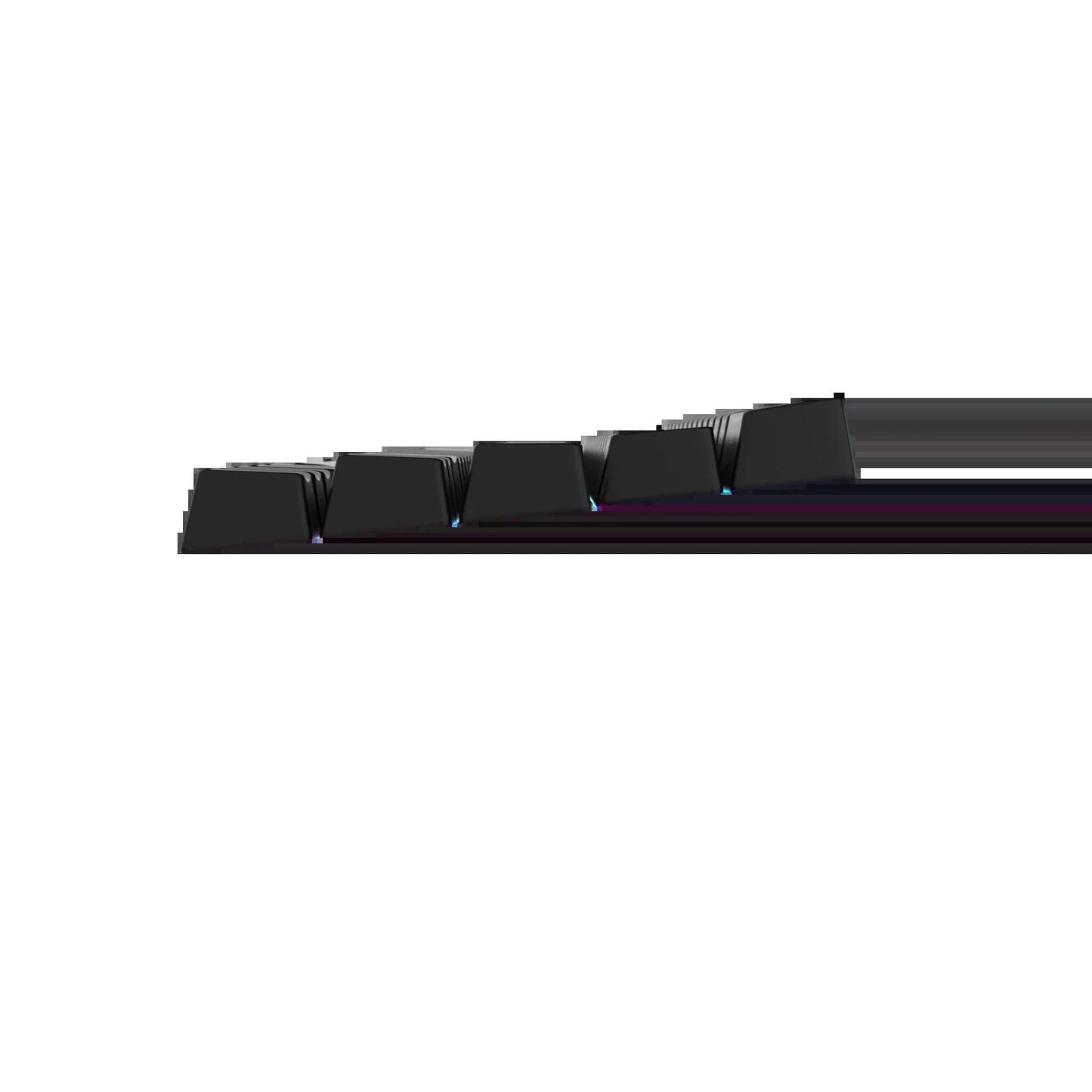 Keycaps Backlit Black US