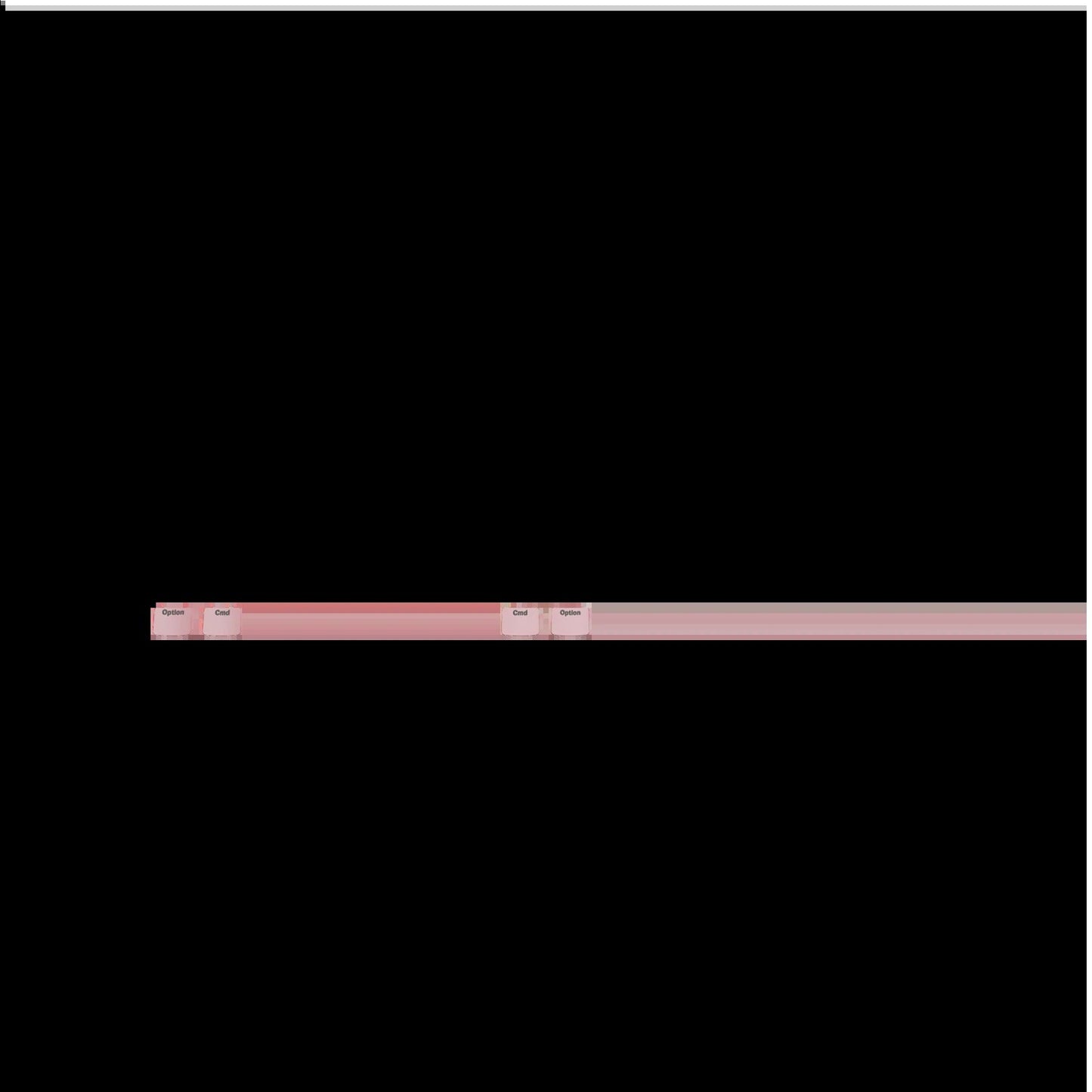 Keycaps Basics Potion Pink US