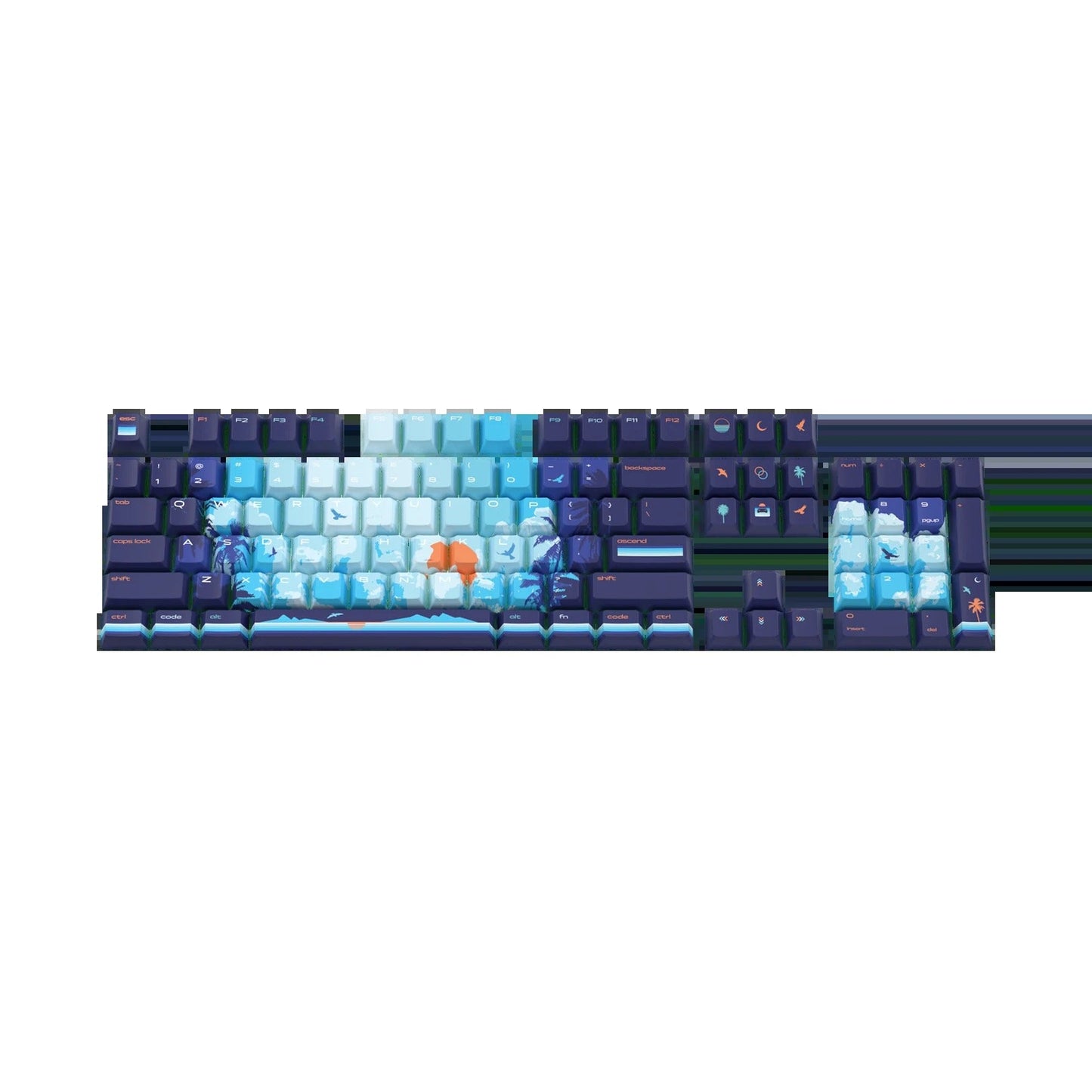 Keycaps Limited Edition Synth Sunrise US