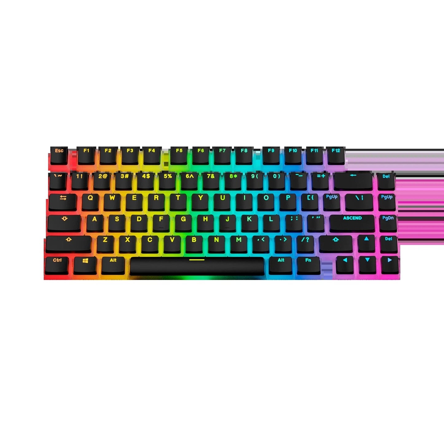 Keycaps Aura V3 Black US