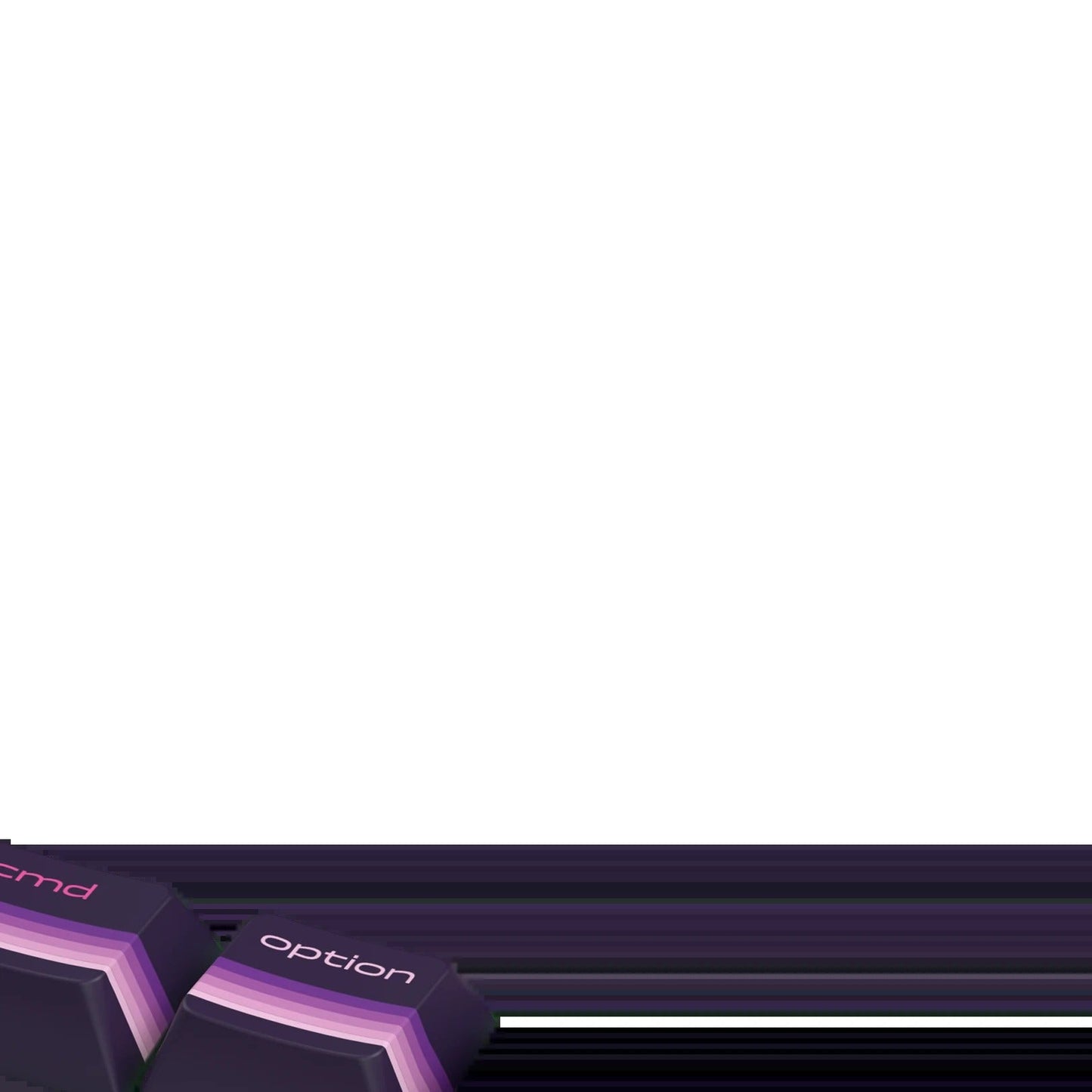 Keycaps Limited Edition Synth Sunset US