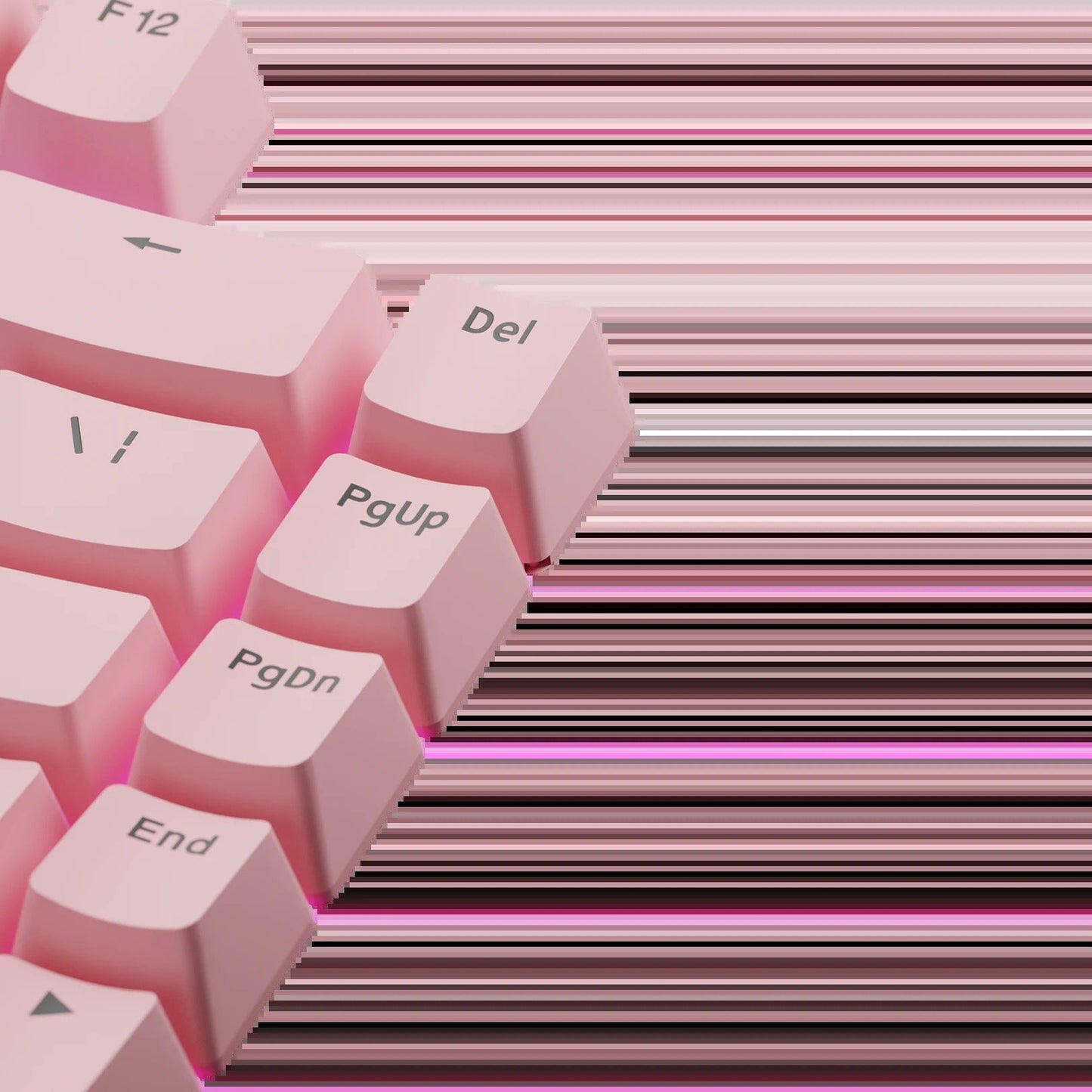 Keycaps Basics Potion Pink US