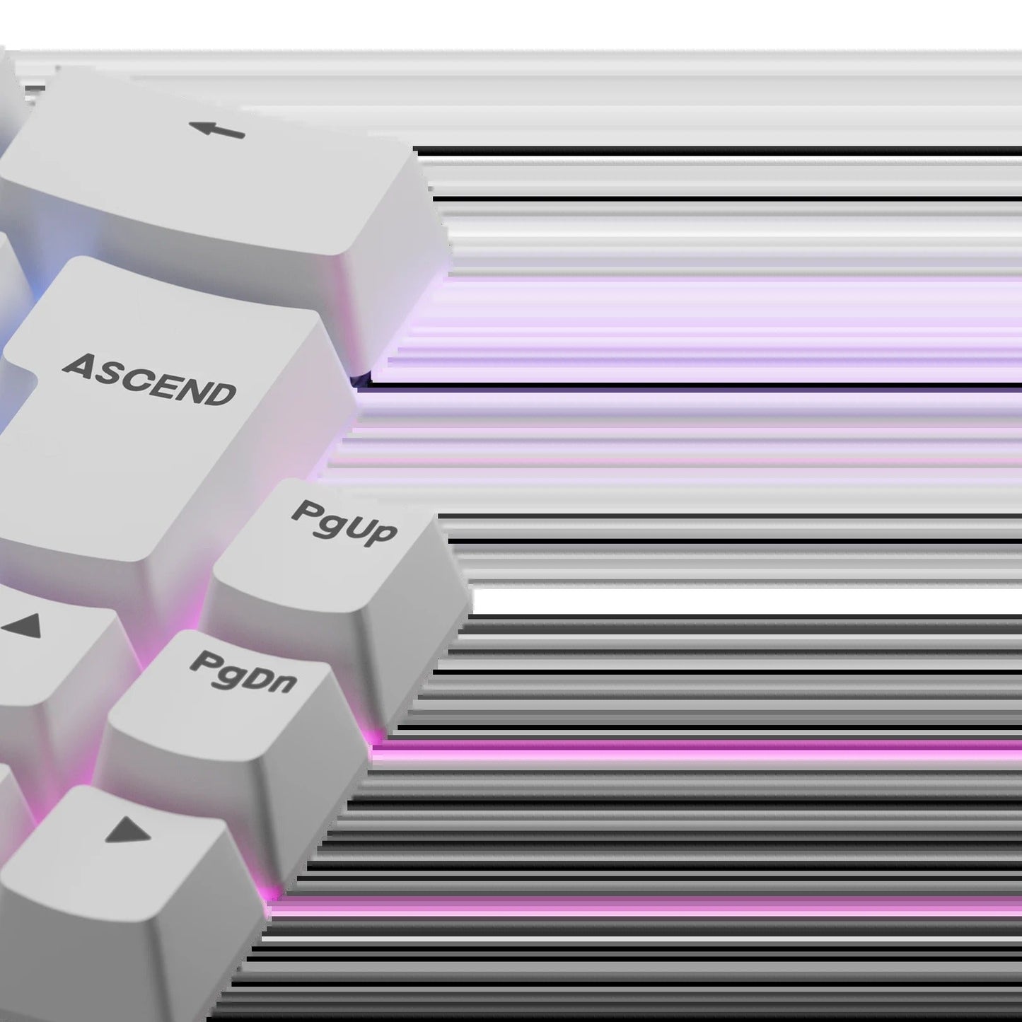 Keycaps Basics Classic White UK